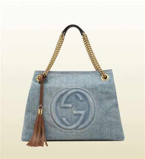 soho gucci bag cheap|gucci soho denim bag.